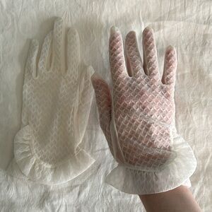 Vintage Sheer Gloves